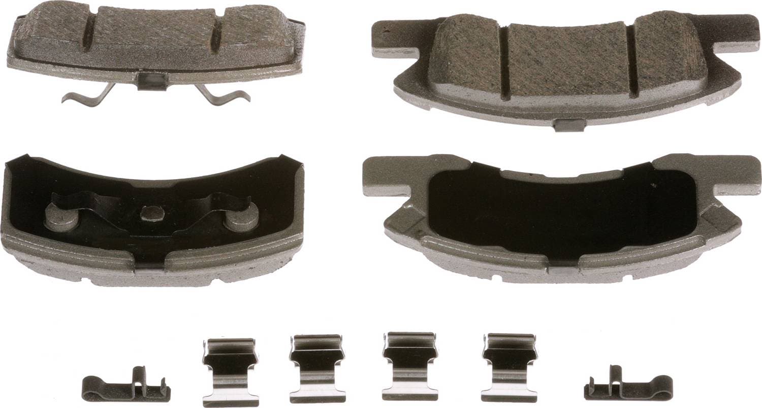 Disc Brake Pad Set-ThermoQuiet Disc Brake Pad Front Wagner QC1731