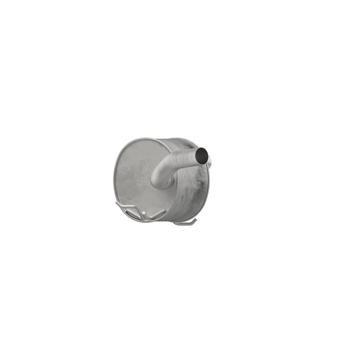 Walker Quiet-Flow Stainless Steel Muffler 21054 - 3" In/Out, Oval Straight, Aluminized