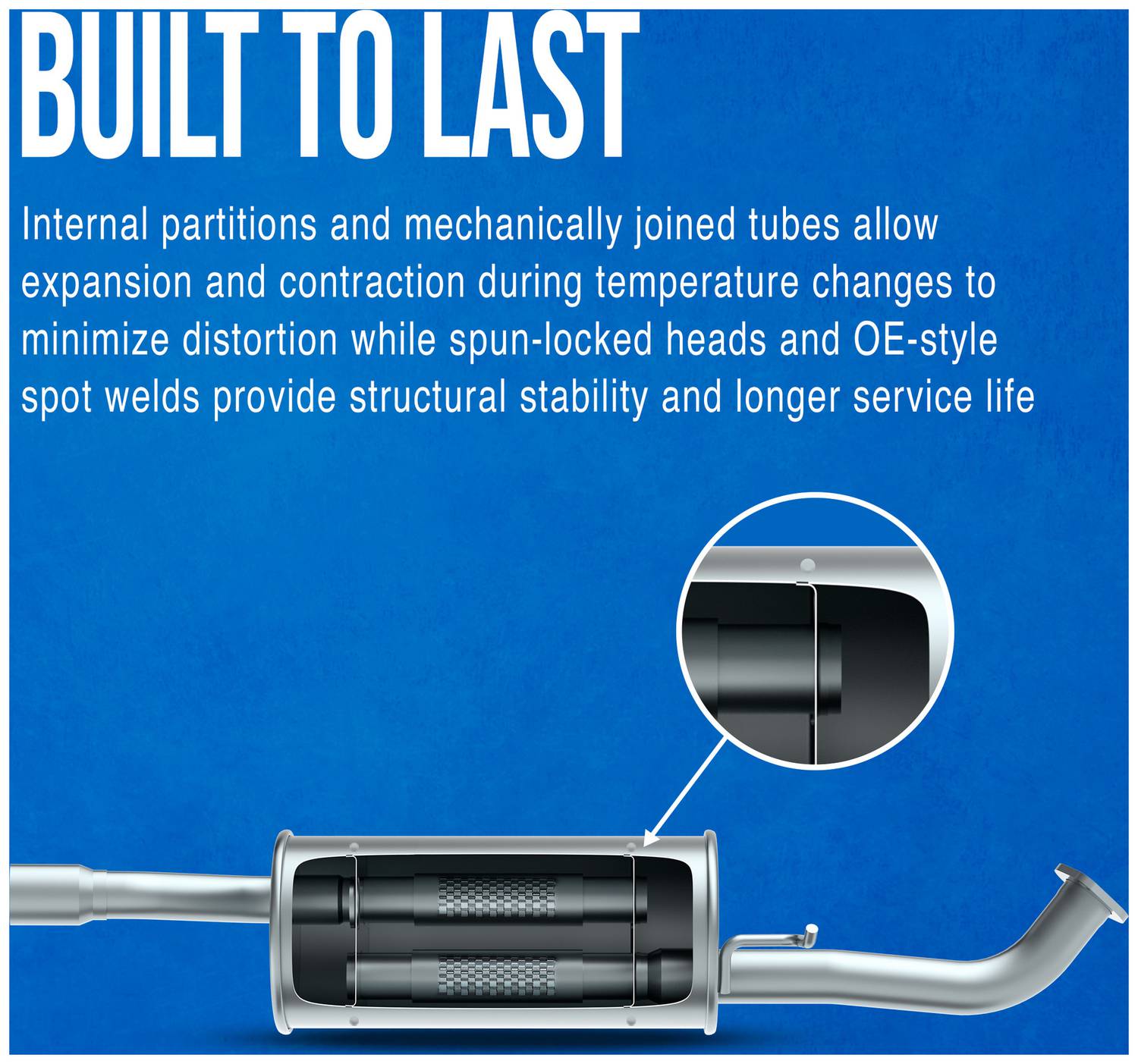 Mufflers Car & Truck Parts Exhaust Walker Exhaust 18964 SoundFX Muffler