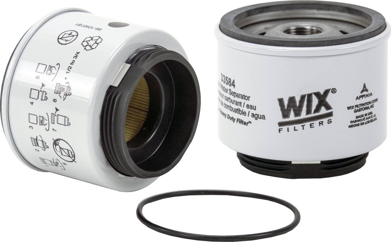WIX Fuel/Water Separator Filter 33584 | O'Reilly Auto Parts