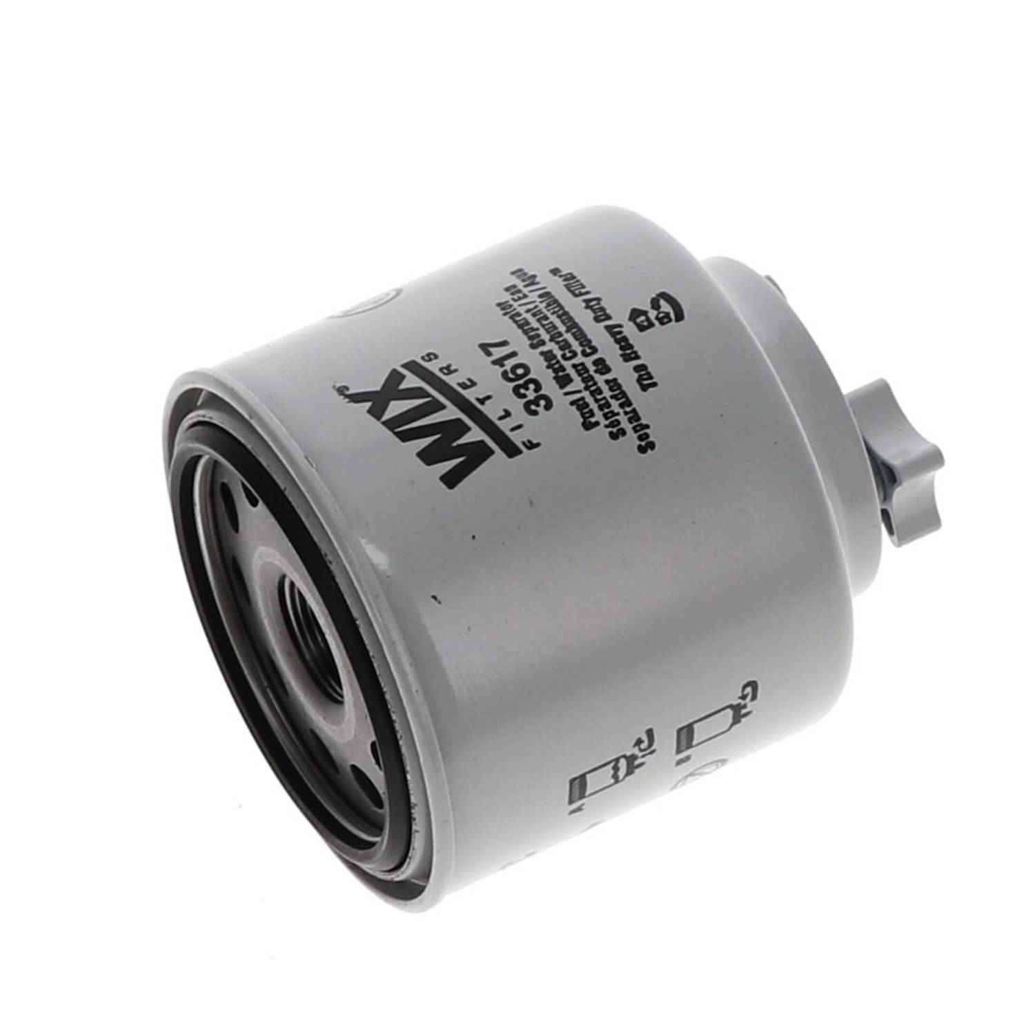 Wix 33772 Heavy Duty Spin-On Fuel Water Separator Filter (Single)
