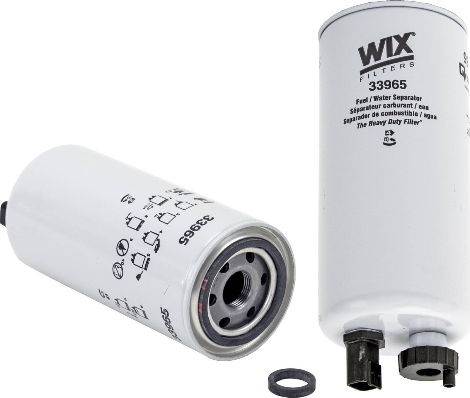 WIX Filters - 33946 Fuel (Complete In-Line) Filter， Pack of 1-