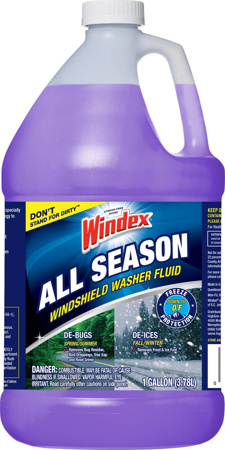 RainX All-Season Dual Formula Windshield Washer Fluid - 1 Gallon