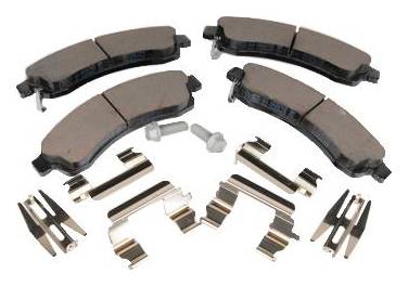 ACDelco Front Disc Brake Pad Set 171833 O'Reilly Auto Parts
