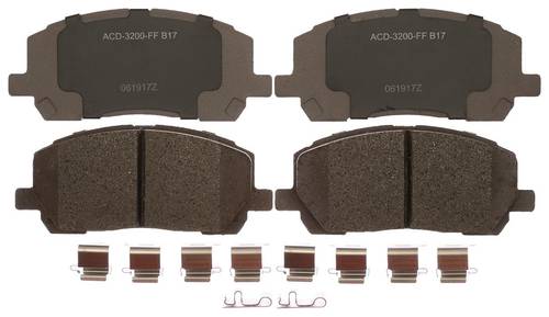 ACDelco Silver 14D2173CH (19422671) Ceramic Front Disc Brake Pad - View #6