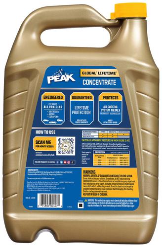Peak 1 Gallon Amber Concentrate Antifreeze/Coolant PXA0B3 | O