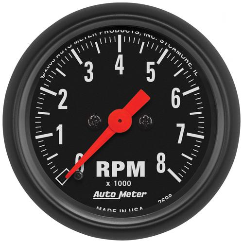 Auto Meter ZSeries 21/16 Inch Tachometer 2698 O'Reilly Auto Parts