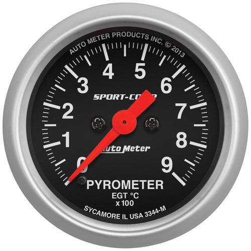 Auto Meter 21/16 Inch Boost/Pyrometer Gauge 3344M O'Rei