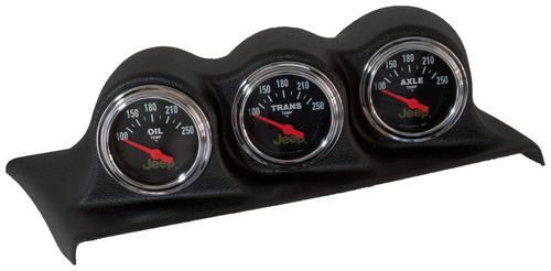 Auto Meter 20026 Triple Gauge Upper Dash Console Pod, Mitsubishi EVO 8