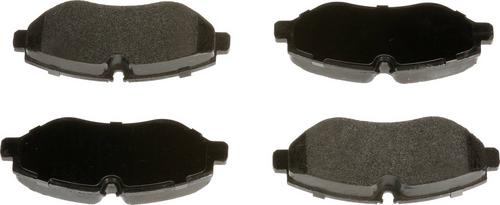 BrakeBest Brake Pads Front Semi-Metallic Brake Pads MKD1316