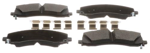 TRQ Premium Posi Semi-Metallic Brake Pad Front & Rear Kit