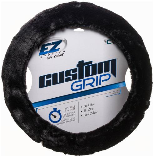 Custom Accessories Black Ultra-Soft Fuzzy SWC Black 34133PY