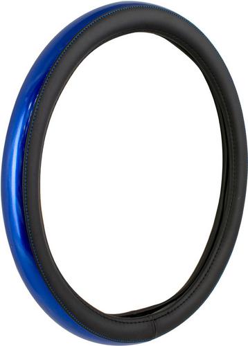 Custom Accessories Steering Wheel Cover Black, Metallic Blue 39431P | O ...