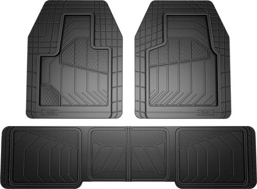 Custom Accessories Dickies Black Dickies Molded Rubber Polymer Floor Mat Set 80103 O Rei
