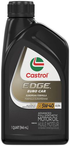 Castrol Edge Full Synthetic Motor Oil 5W-40 1 Quart
