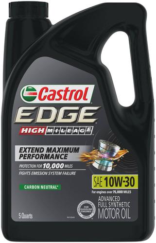 Castrol Edge Synthetic Motor Oil 10W-30 5 Quart HISYN10305QT | O'Reilly ...