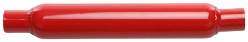 Cherry Bomb 87507CB Red Glass Pack Muffler – 2” Inlet/Outlet, 22.5” Long – Straight Through Design
