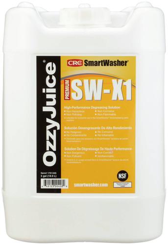 clean water CRC SmartWasher OzzyJuice 5 Gallon Degreaser SWX1 | O'Reilly