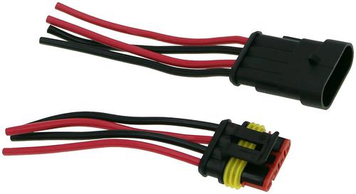 thumbnail image 2 of Dorman 91442 3-Wire Male & Female Multi-Purpose Electrical Pigtail Connector 2 of 3