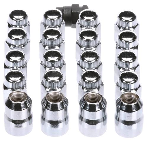 20X 1/2 HALF Inch UNF, 19mm Chrome Plated Hex Alloy Wheel Nuts £21.99 - UK