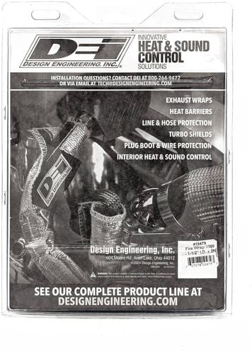 Design Engineering Fire Wrap Sleeve 1 Design Engineering Fire Wrap Sleeve 1