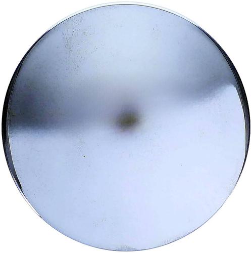 4 Chrome Wheel Center Caps - No Logo, With Locks - Fits 991-0625, 89-9190, WCA-283