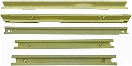 KUAFU 4PCS Truck Bed Floor Support Crossmembers Repair Compatible With