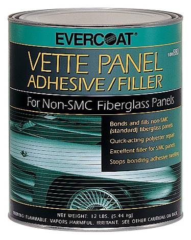 body filler adhesive evercoat reinforced quart fillers vette panel