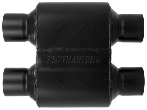 Flowmaster Super 44 Muffler – Aggressive Sound, 2.5 Offset In/Out, 409S Stainless Steel - View #13