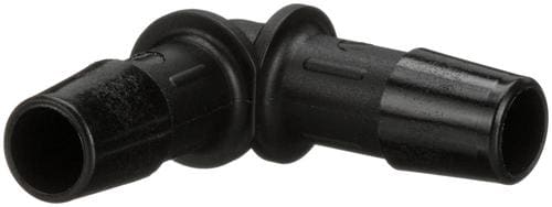 3-Way T Hose Connector - 10mm X 18mm X 18mm, 82mm Long, Black Plastic (Part #208C) 14 thumbnail image