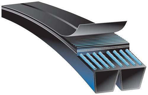Gates Super HC PowerBand V-Belt 1-1/8 Inch x 84 Inch 33V840