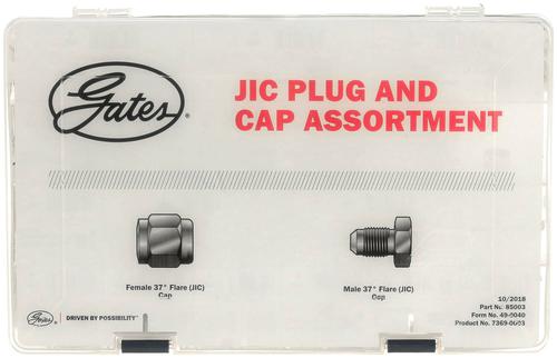 Gates JIC Plug And Cap Kit 85003 | O'Reilly Auto Parts