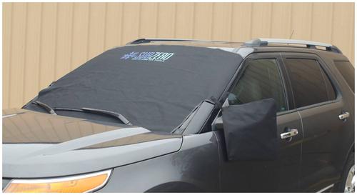 Windshield cover for towing discount