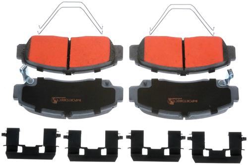 Import Direct Front Ceramic Brake Pads 1030787 | O'Reilly Auto Parts