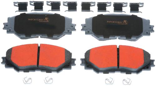 Import Direct Front Ceramic Brake Pads 1031210 | O'Reilly Auto Parts