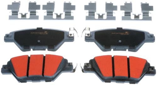 Import Direct Rear Ceramic Brake Pads 1031934 | O'Reilly Auto Parts