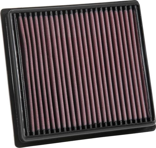 K&N 33-2444 Engine Air Filter: High Performance, Premium, Washable, Replacement Filter, Increased Performance, 2009-2016 (SRX, SRX II