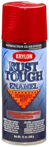 Krylon Rust Tough 12 Ounce Gloss Cherry Red Spray Paint K09230008 | O'