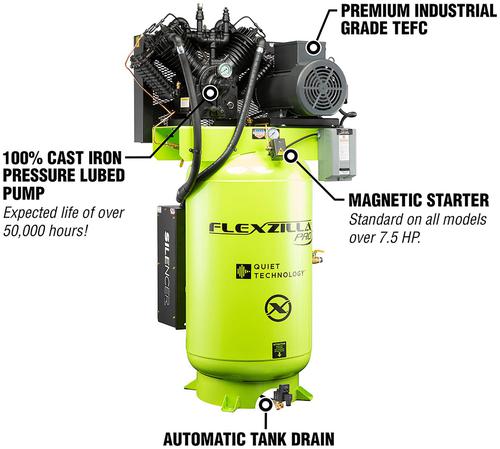 Legacy Manufacturing 10 HP 80 Gallon Air Compressor FXS10V080V1