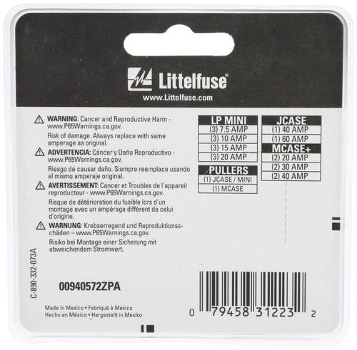 Littelfuse Emergency Pack 00940572ZPA | O'Reilly Auto Parts