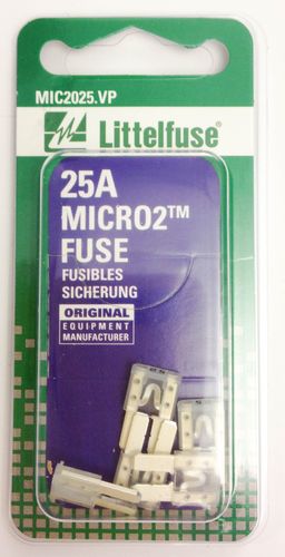 Littelfuse 25 Amp Fuse MIC2025VP | O'Reilly Auto Parts