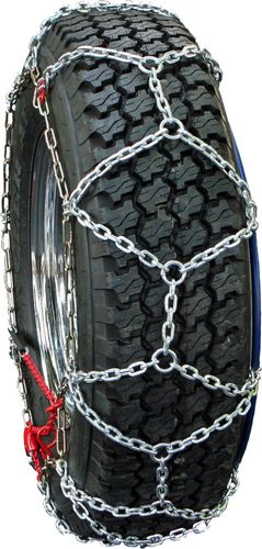 The ROP Shop Pair Of 4 Link Tire Chains With Tensioners Fit 29x12x15, 22.5x12x9, 26x13x10 Tires - The Rop Shop