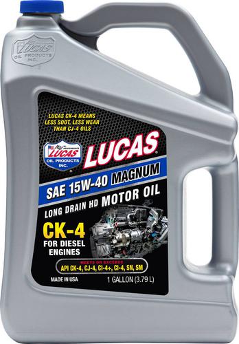 Lucas Conventional Diesel Motor Oil 15W-40 1 Gallon 10287 | O'Reilly A