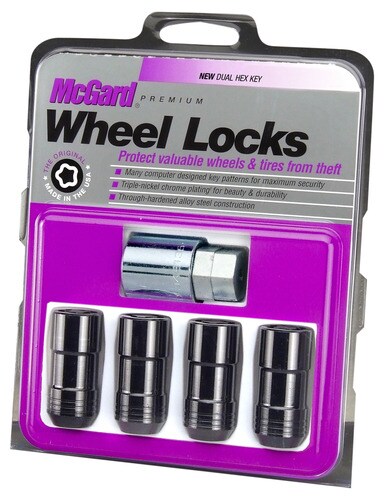 McGard Wheel Locks 24216 M14x1.5 ロックナット McGard M14-1.50 Thread 21mm, 22mm Hex Wheel Lock 24216 | O