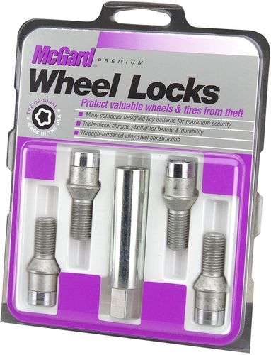 McGard Wheel Locks 24216 M14x1.5 ロックナット McGard マックガード ロックナット 袋ナット 黒 ブラック M14x1