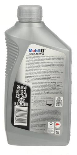 Mobil 1 Full Synthetic Motor Oil 0W-40 1 Quart 1040SC | O'Reilly