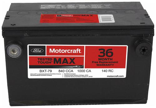 Motorcraft Tested Tough MAX Battery Group Size 79 BXT79 | O'Reilly Auto ...