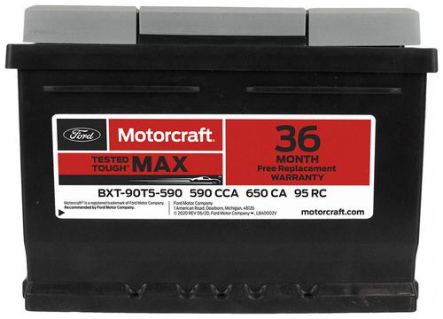 Motorcraft Battery Group Size 90 BXT90T5590 | O'Reilly Auto Parts