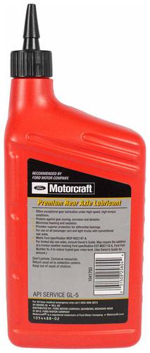 Ford motorcraft 80w90