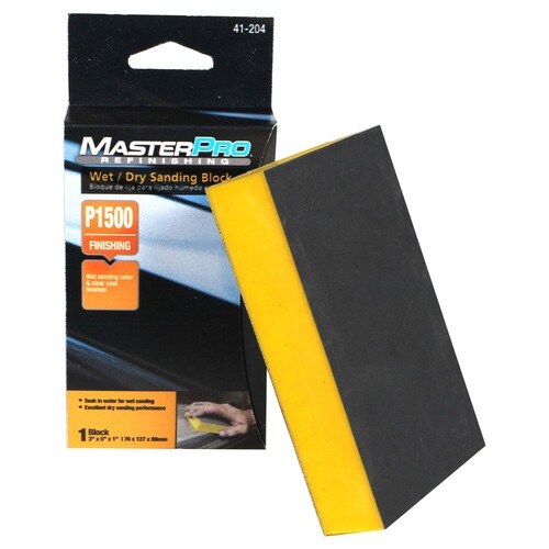 MasterPro Refinishing 1500 Grit Sanding Sponge 41204 O'Reilly Auto Parts